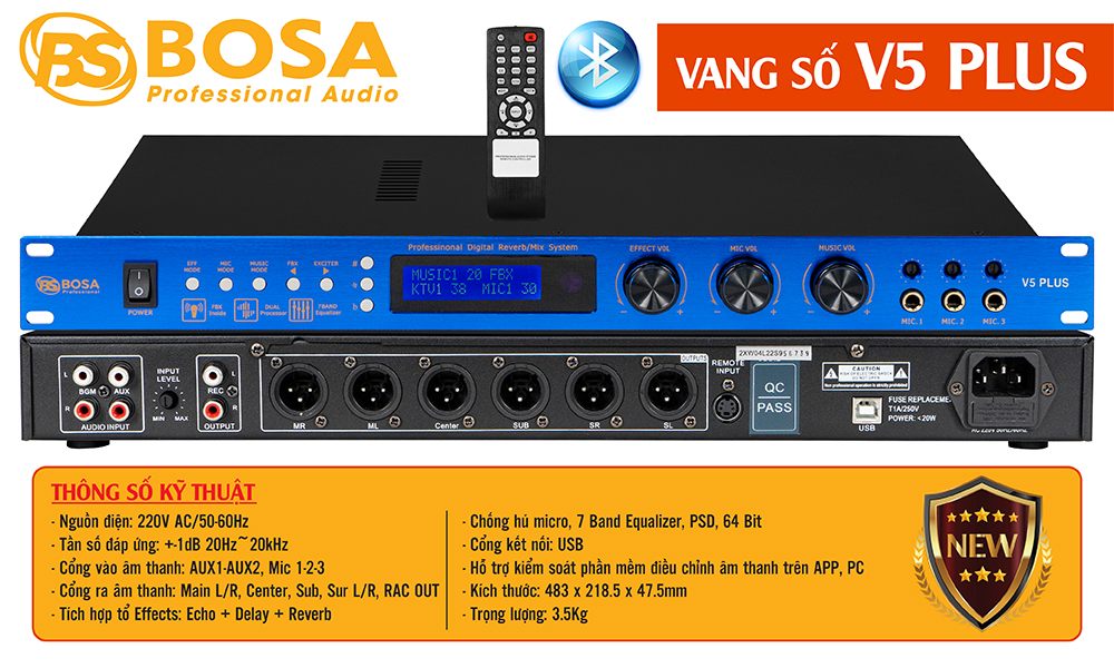 VANG SỐ BOSA V5 PLUS